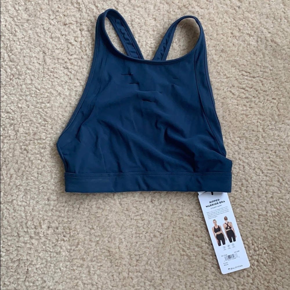 Alo Yoga ripped warrior bra